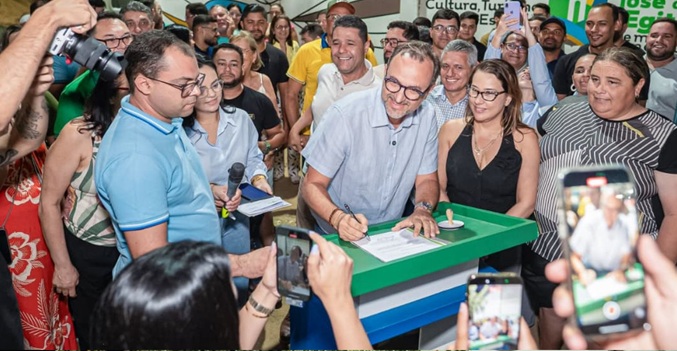 Read more about the article Prefeito Fredson Brito assina ordem de serviço para construção do Centro Esportivo Comunitário em São José do Egito