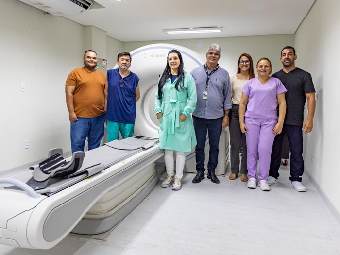 Read more about the article Equipe passa por capacitação para operação do tomógrafo em Itapetim