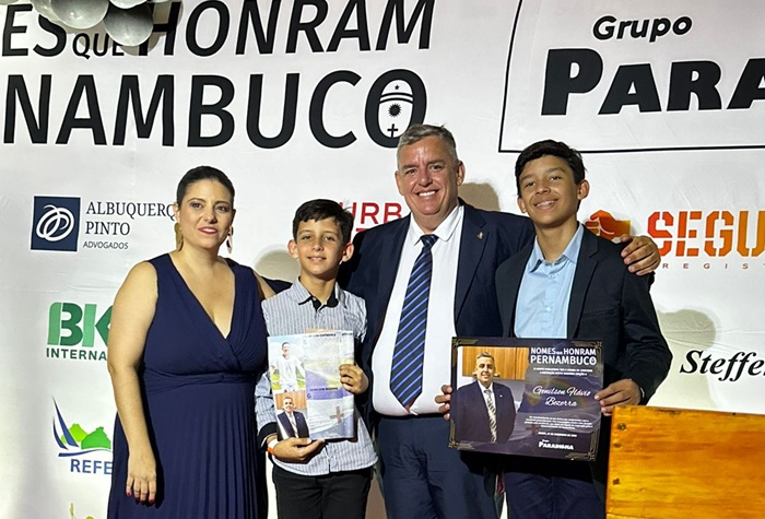 Read more about the article Advogado egipciense foi homenageado com prêmio “Nomes que honram Pernambuco”