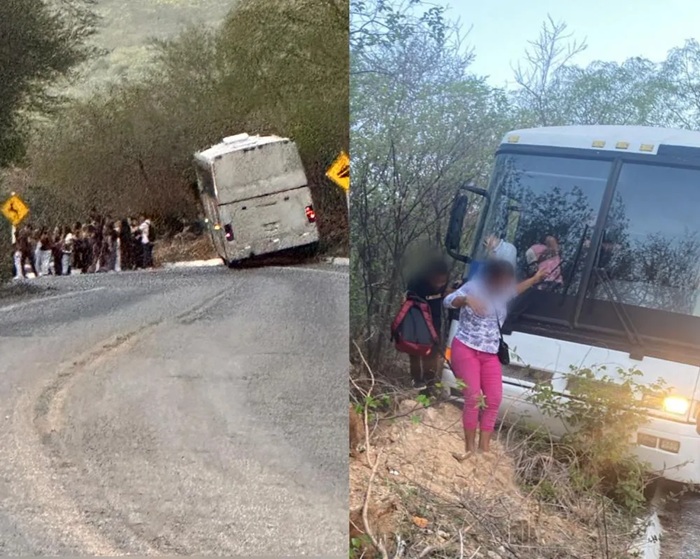 Read more about the article Ônibus de Cacimbas faltou freio na Serra do Teixeira e motorista evitou tragédia