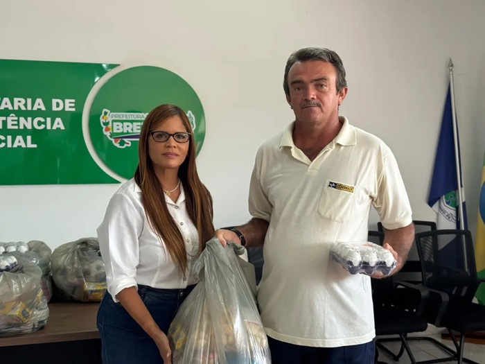 Read more about the article Prefeitura de Brejinho entregou cestas básicas para famílias carentes