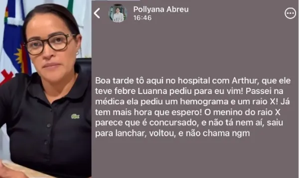 Read more about the article Prefeita de Sertânia reclama do atendimento em Hospital municipal