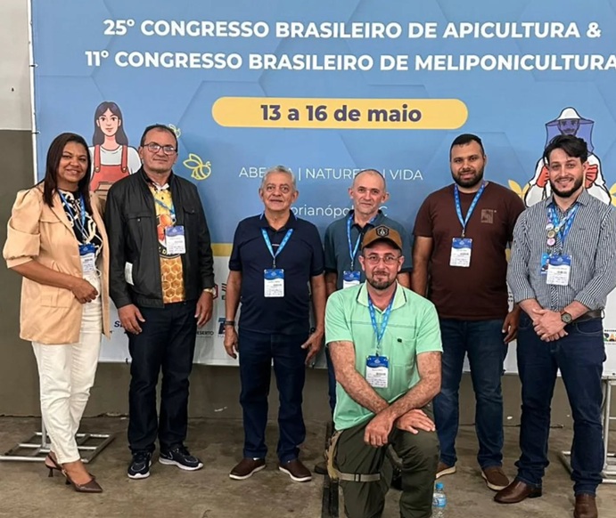 Leia mais sobre o artigo Congresso de Meliponicultura e de Apicultores teve representantes de Brejinho