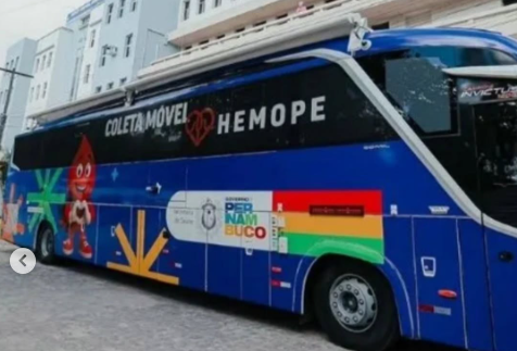 Leia mais sobre o artigo Unidade móvel do HEMOPE estará no Pajeú para doação de sangue