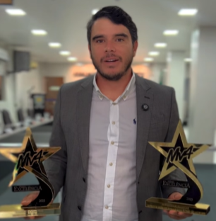 Leia mais sobre o artigo Vereador Romerinho Dantas é homenageado em duas categorias em prêmio regional