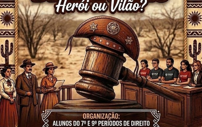 Leia mais sobre o artigo Lampião no banco dos réus: FASP promove júri simulado de grande porte em Afogados da Ingazeira no próximo dia 28