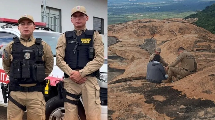 Leia mais sobre o artigo Polícia Militar evita tragédia na Pedra do Tendó