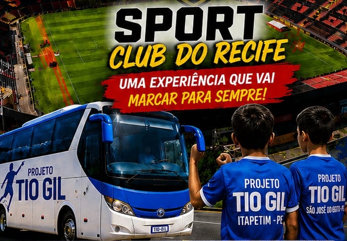 Leia mais sobre o artigo Alunos da escolinha do Tio Gil farão tour pela ilha do retiro em Recife