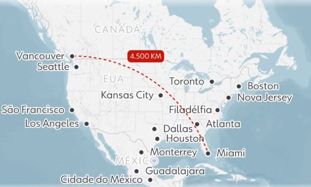 Leia mais sobre o artigo Copa do Mundo terá sedes a 4.500 km de distância uma da outra