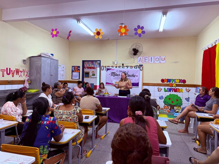 Leia mais sobre o artigo Piedade recebe oficina “Mães na Creche” 