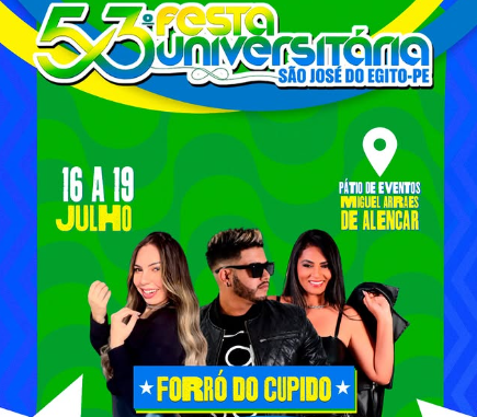Leia mais sobre o artigo Associação Cultural já divulgou cerca de 15 atrações para a 53ª Festa Universitária